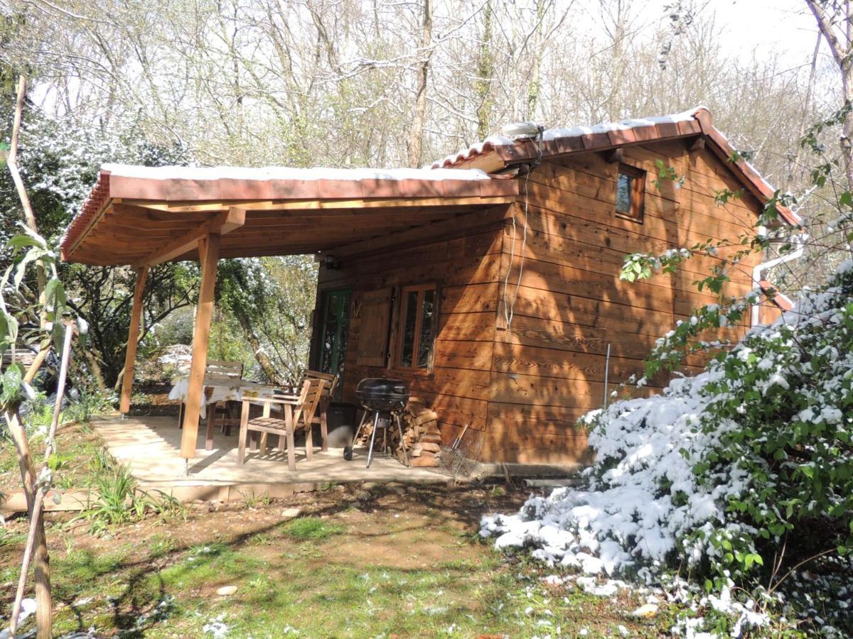 Cabane Dans Les Bois Avec Vue Sur Les Pyrenees Saint-Laurent-de-Neste Exterior photo